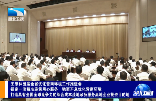 长江电气受邀出席全省优化营商环境工作推进会