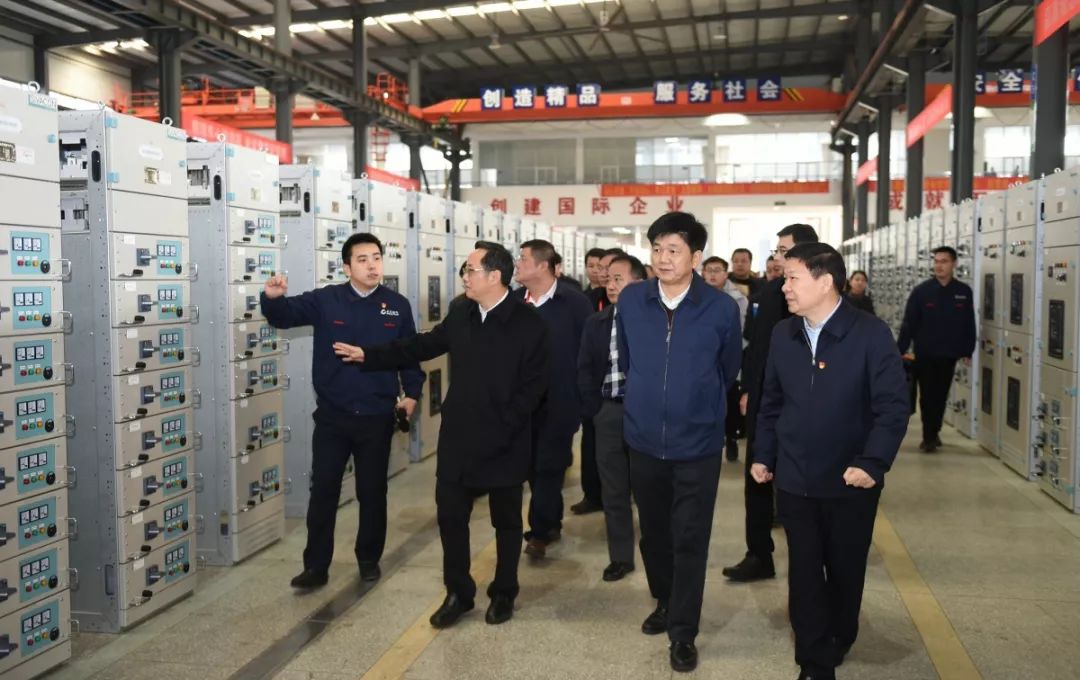 全省非公企业党建暨互联网企业党建工作考察团走进长江电气